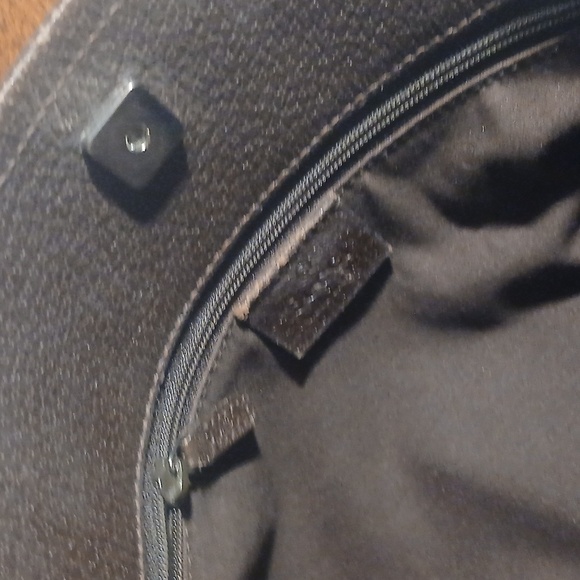 Authentic Gucci Eclipse Shoulder Crossbody Bag GG Canvas Leather Brown - Picture 12 of 16